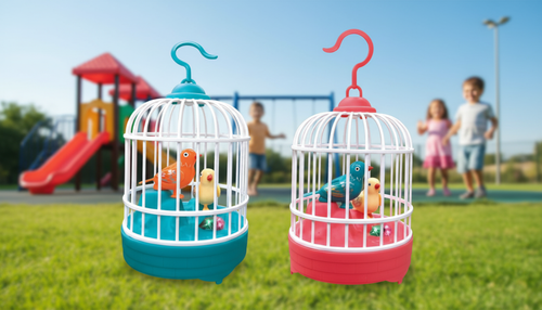 Gaiolinha Musical com Passarinhos – Brinquedo Interativo Infantil