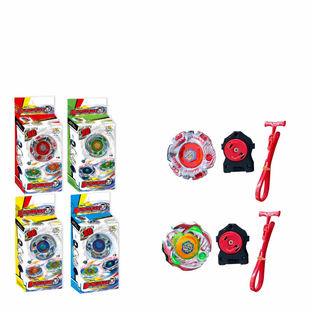 🔥 BLADEBURST 6D – Kit Completo com Lançador 🔥