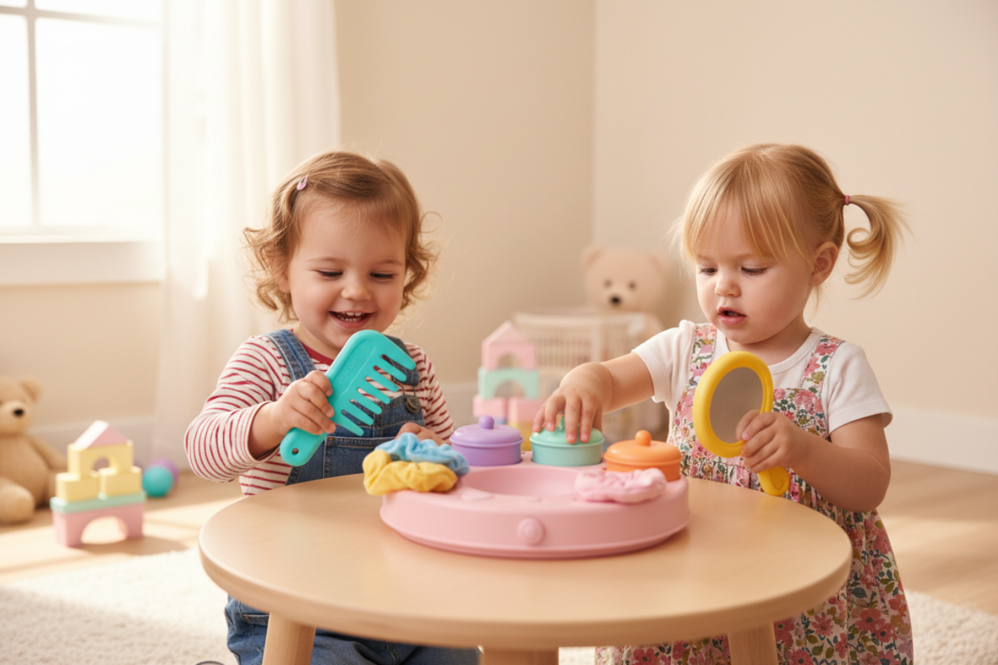 Kit Multi Color Hairstyle – Salão de Beleza Mágico: Crie Mechas Coloridas e Brilhantes em Segundos!