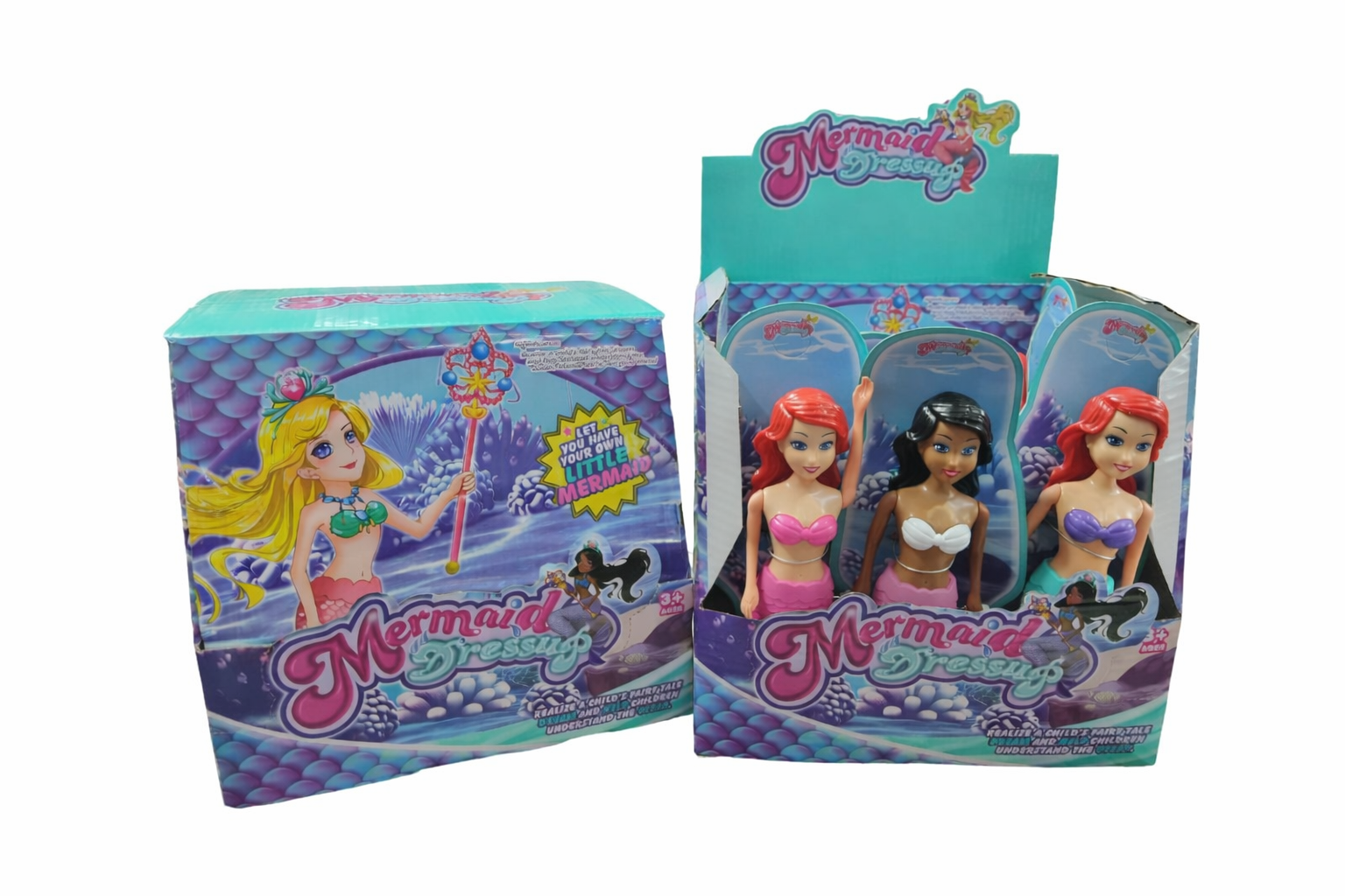 🧜‍♀️ Boneca Sereia Mermaid Dressup
💰 R$ 29,90 a unidades