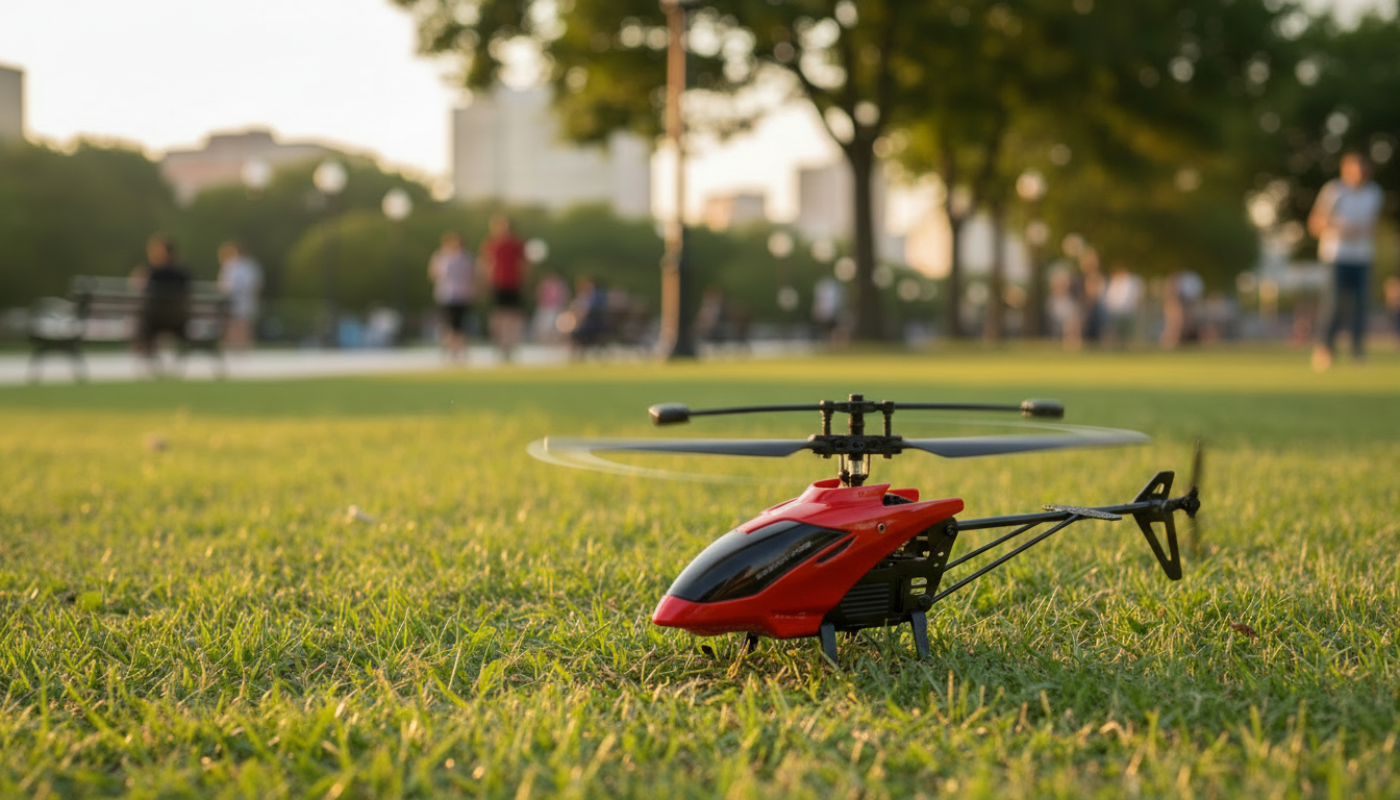 Helicóptero por indução