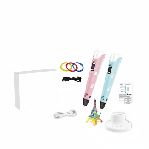 Caneta 3D Criativa - Transforme seus Desenhos em Realidade!